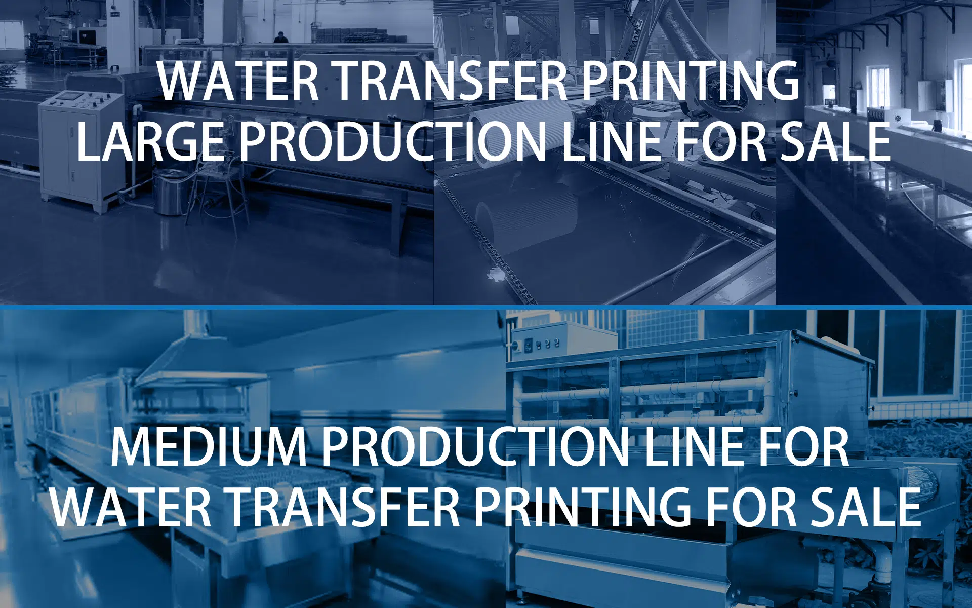 Water transfer printing production line for sale