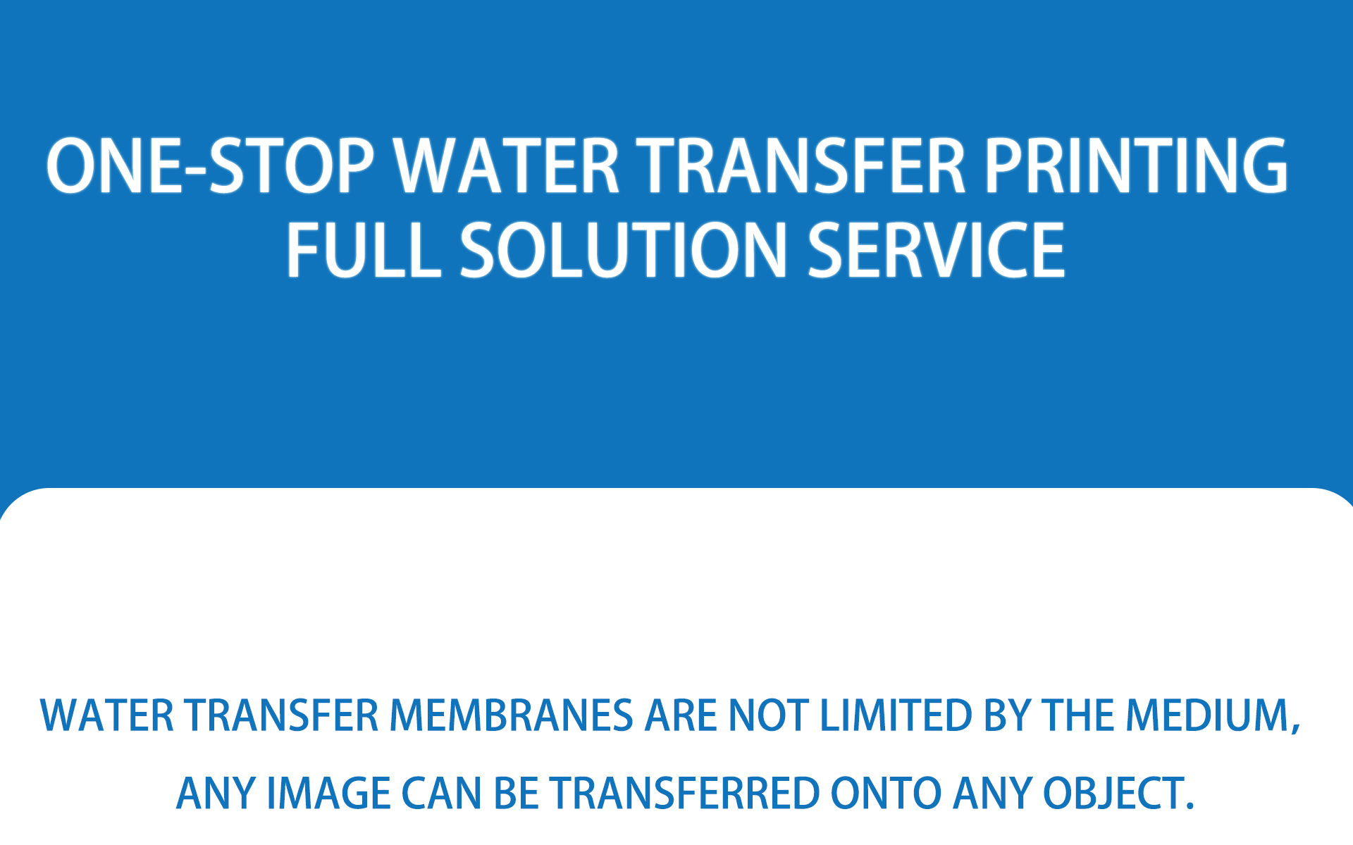 One-stop water transfer printing full solution service